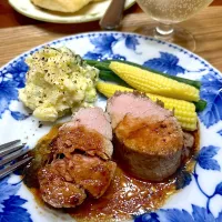 シローさんの料理 豚ヘレコンフィ “一食分の袋コンフィ レシピ”|chieko ♪さん