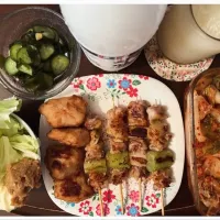 暑く🥵なりました😅焼き鳥＆生マッコリ👀|ワイントンさん