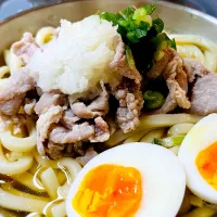 塩麹漬け豚の冷しゃぶおろしうどんです!!🐷|さくたろうさん