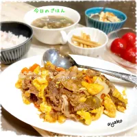 牛肉と蓮根のオイスターソース炒め|亜矢子さん