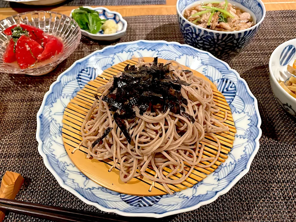 豚肉とナスのつけそば🥢|Saori.Sさん