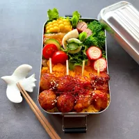 焼き鳥お弁当😊| こっちんさん