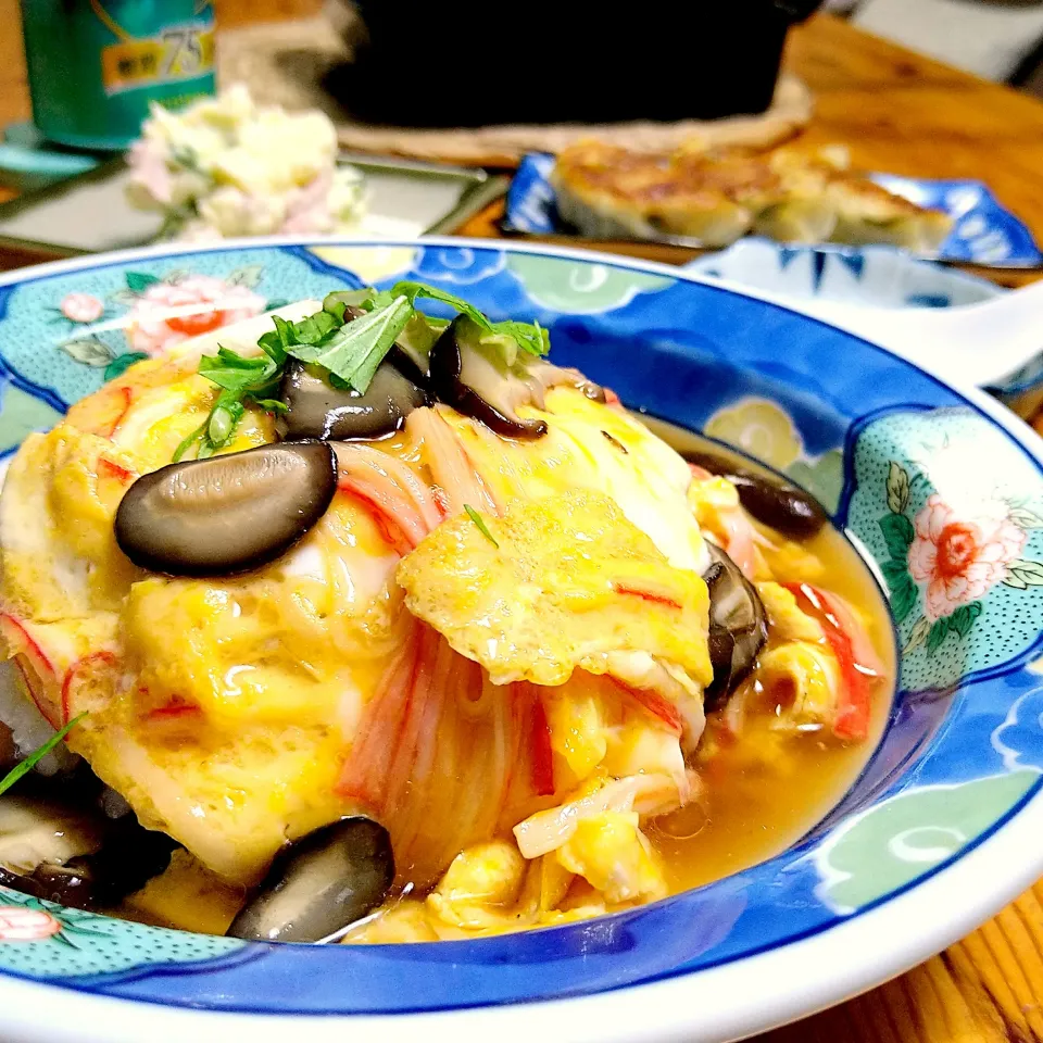 卵消費に天津飯😊|とまと🍅さん