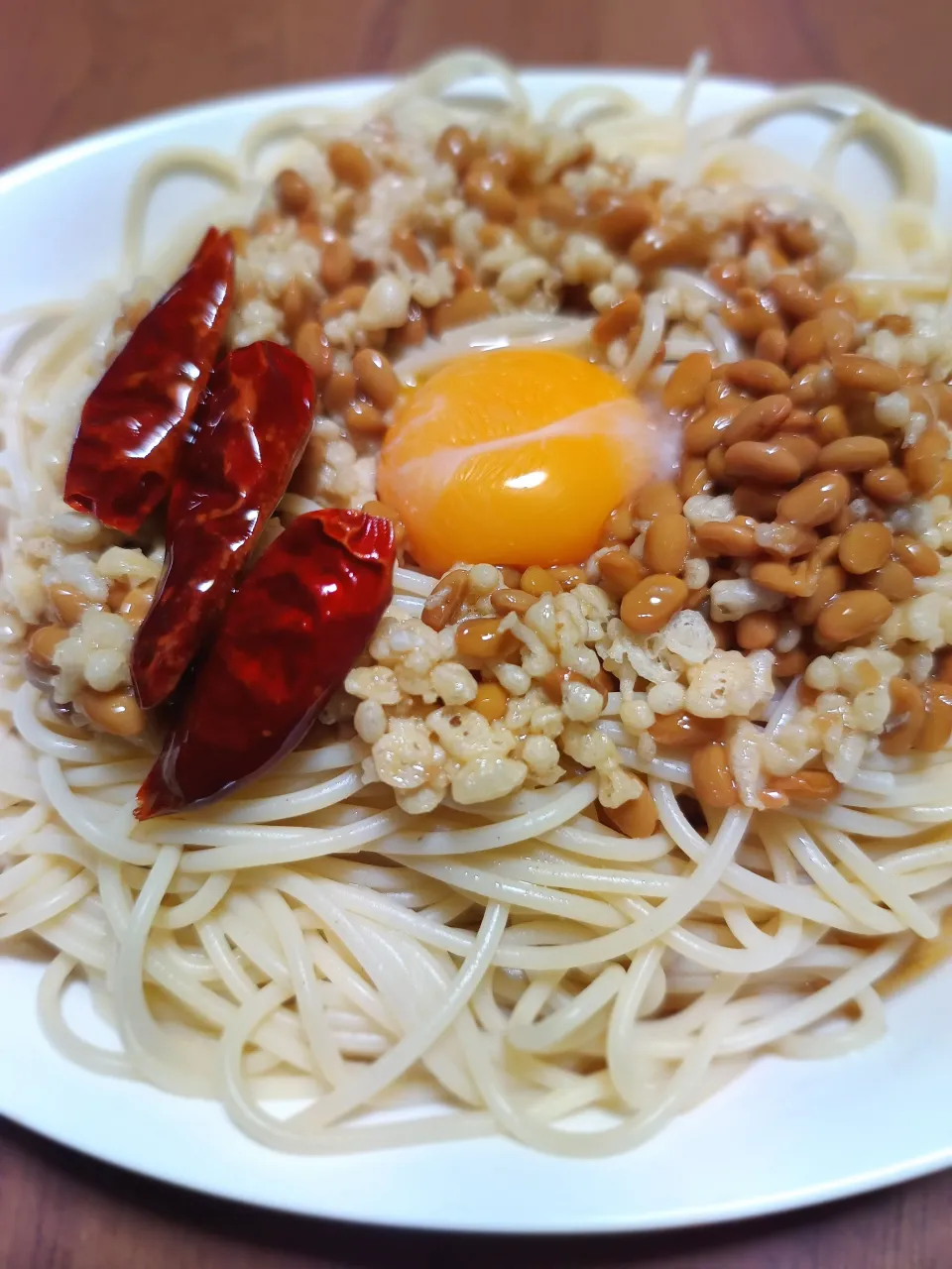 納豆スパゲッティ|玉藻天狐丸さん