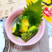 @きなこさんの料理 🔷農家さんの朝採り🥒きゅうりde辛子漬け🔷|@きなこさん