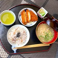 白身魚のフライ定食