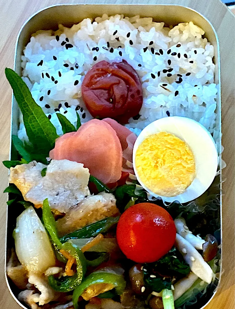 わが家の働く男弁当　　　　　　　　　　　　　　スタミナ豚バラ漬け弁当|kimi kimi kitchenさん