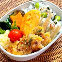 ちくわのフライ弁当(娘)☆6月19日|kaoriさん