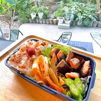 息子のお弁当🍴😋|ゆき茶❁⃘*.ﾟさん