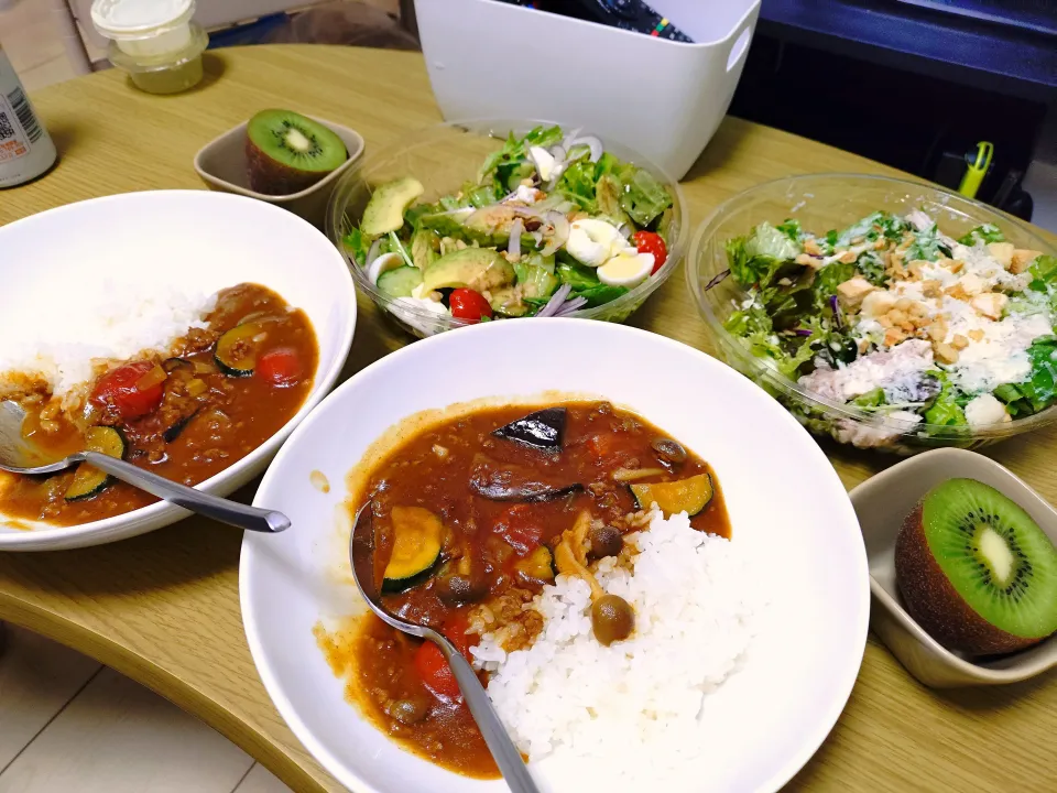 娘作ってくれたカレー|番長さん