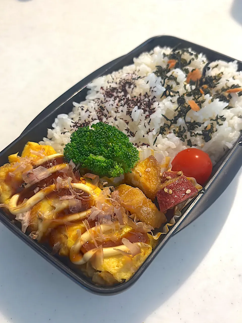 お好み焼き風オムレツ弁当|ルナさん