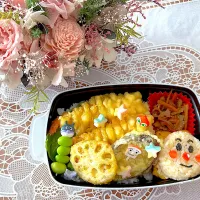 2025.6.19はアンパンマンの天丼弁当🍀|makoさん