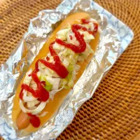 ザワークラウトたっぷりのホットドッグ🌭|CKさん