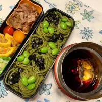 6/19茶蕎麦弁当💚|みっこちゃんさん
