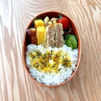 蓮根とひき肉のはさみ揚げ弁当🍱|nonoさん