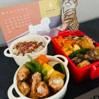 20250619🍱今日の旦那さん弁当🍱| akiyo22さん