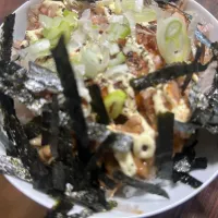 クリームチーズと納豆卵かけご飯を作りました!|トモちゃんさん
