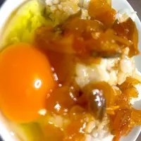 福神漬けの卵かけご飯を作りました!|トモちゃんさん