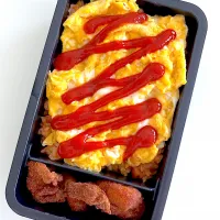 手抜きオムライス弁当！| ikumonさん