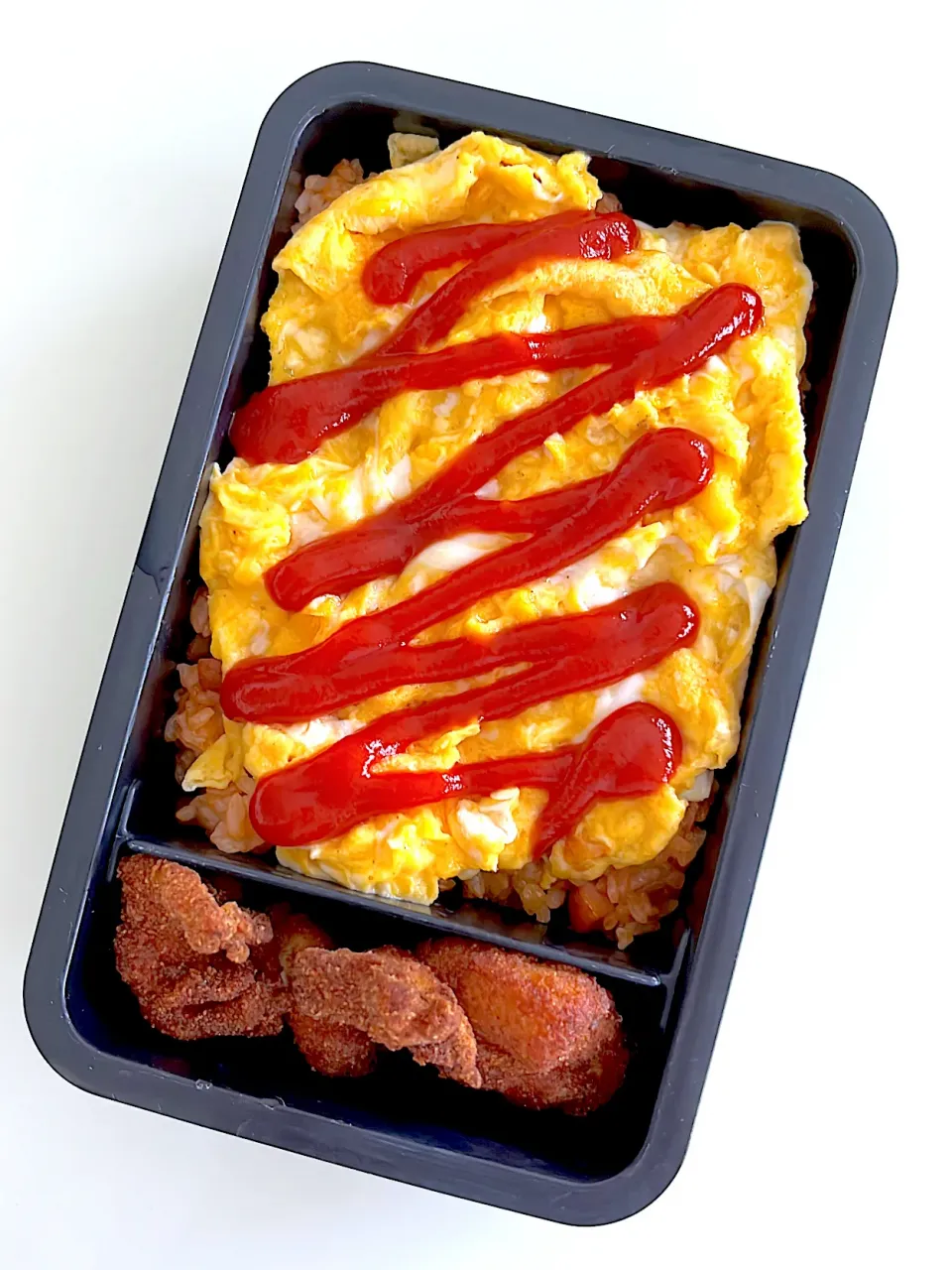 手抜きオムライス弁当！|ikumonさん