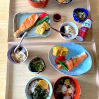朝定食☀️|さくたえさん
