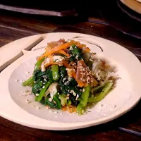 ほうれん草の梅おかか和え|nitoさん