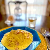 今日の1人飯はカルボナーラ🍴| Seikoさん