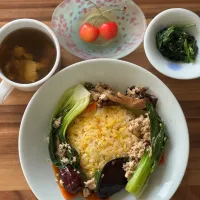 キクラゲあんかけチャーハン| チイホ✨さん