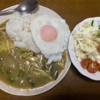 夕食　カレー🍛|ATさん