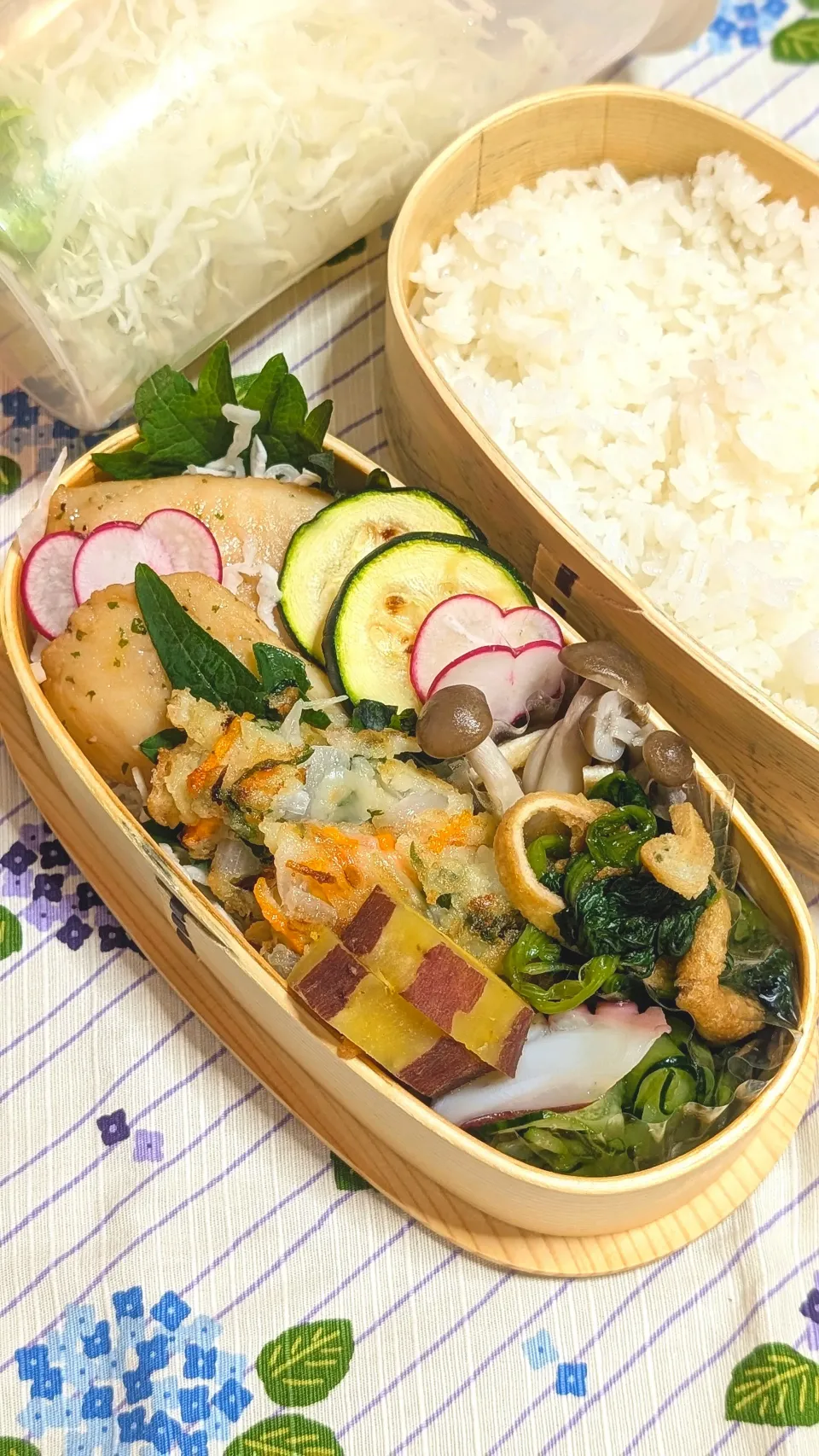 本日のお弁当〜鱈のバター醤油焼弁当|f.1125beさん