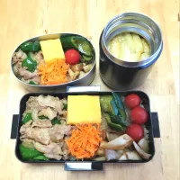 6/19 夫弁当＆息子弁当|ゆうゆうさん