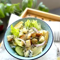 しらすのアヒージョサラダ🥗