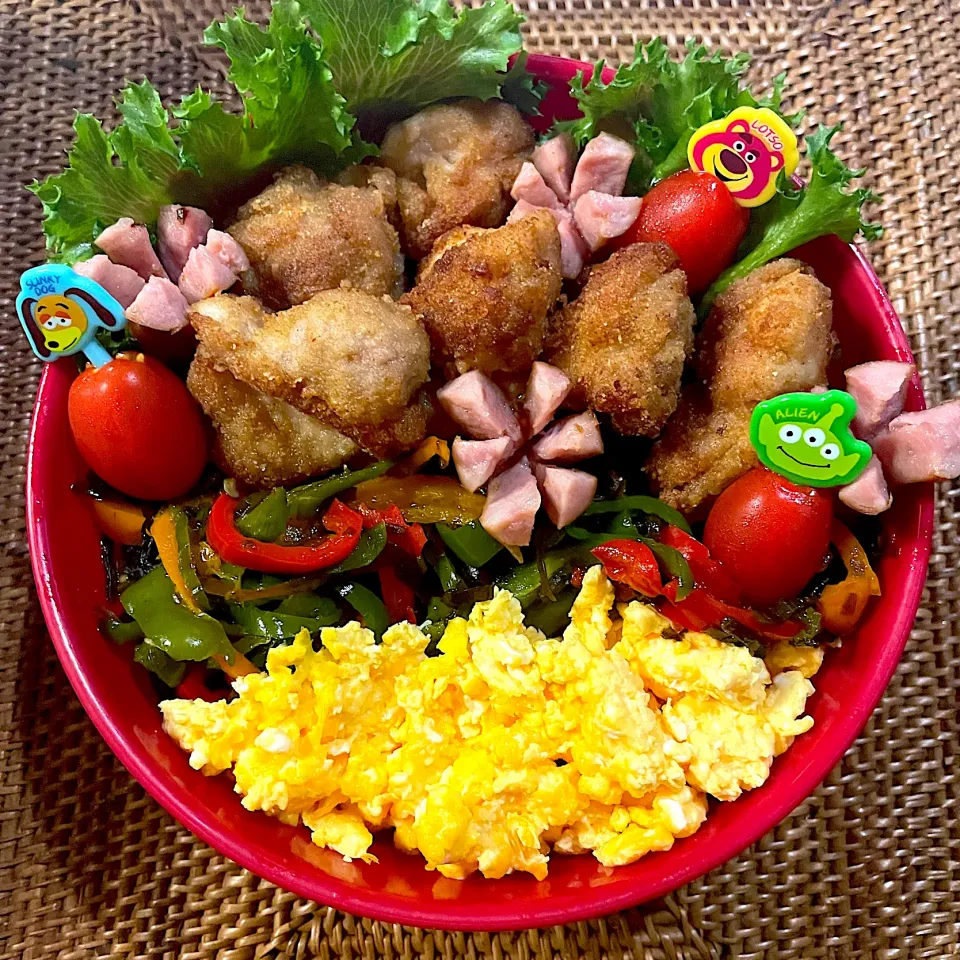 唐揚げ弁当|ヘルペイさん