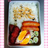 ✩次男高校生弁当　46✩|☆haru☆さん