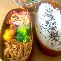 息子弁当と私弁当。| マイさん