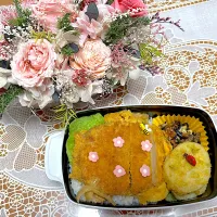 2025.6.20はカツ丼弁当🍀|makoさん