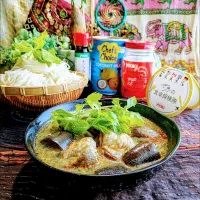 🌏『世界の食卓探検隊』🇱🇦ラオス料理
【🇱🇦カオソーイつけ麺】