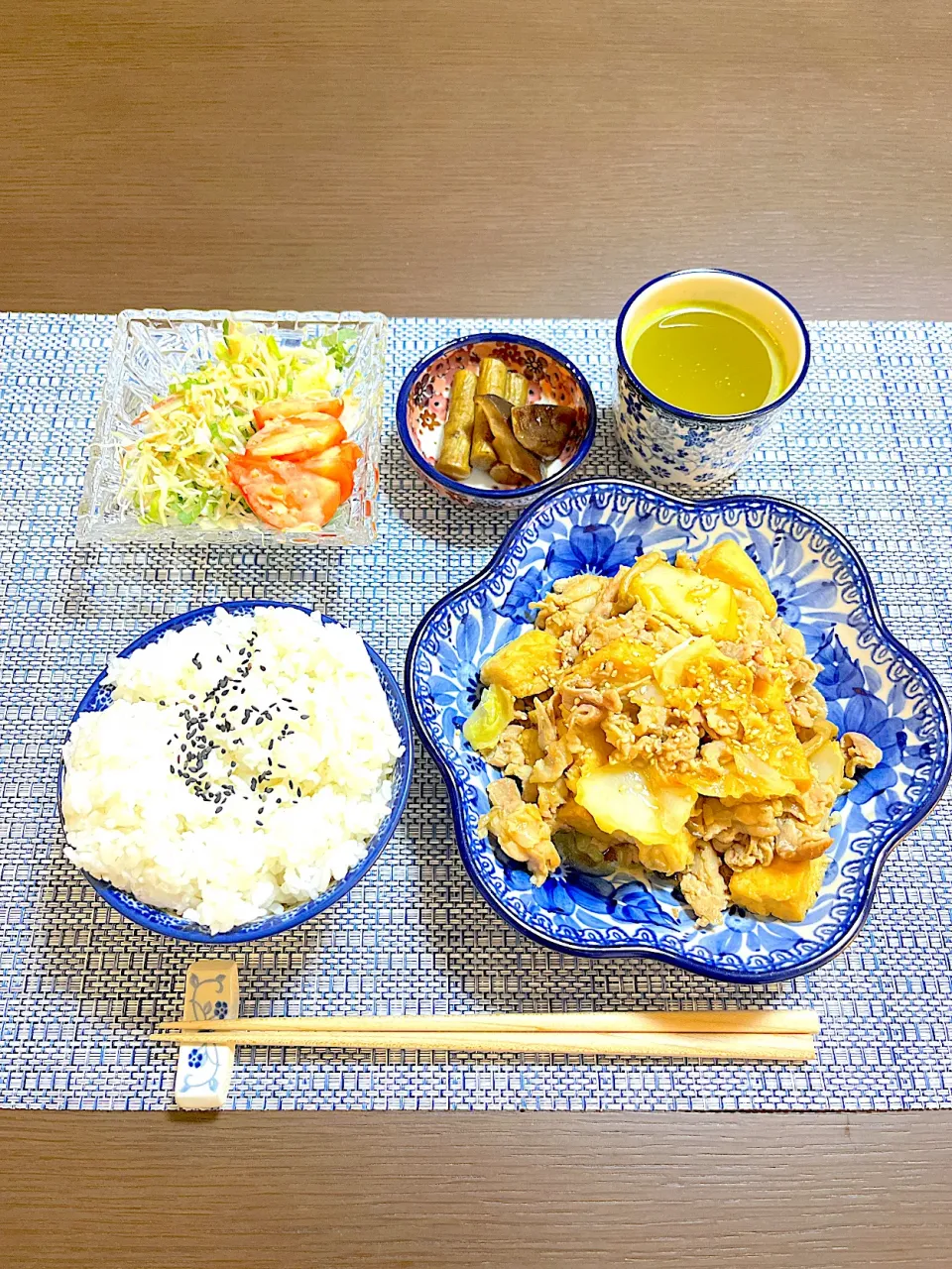高野豆腐と豚バラ肉炒め|soy_amalkaさん