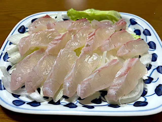 鯛のお刺身❗️٩(๑❛ᴗ❛๑)۶✨|サソリさん
