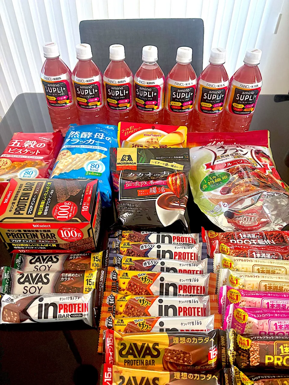 今月のプロテイン他|まりっぺさん