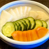自家製「ぬか漬け(大根•胡瓜•人参)」| mottoさん