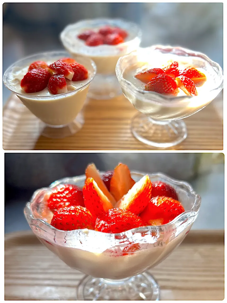 🍓甘酒豆乳いちごプリン🍓|🍊🍒ユッキー🎂🍞🍲さん
