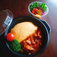 オムハヤシ弁当| harikoさん