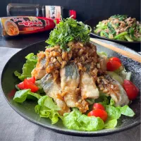 油淋鶏風☆鯖の竜田揚げ