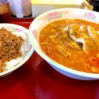 坦々排骨麺飯セット|BOOさん