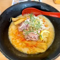 オマール海老の冷しそば@焼きあご塩らー麺たかはし 北千住店|morimi32さん