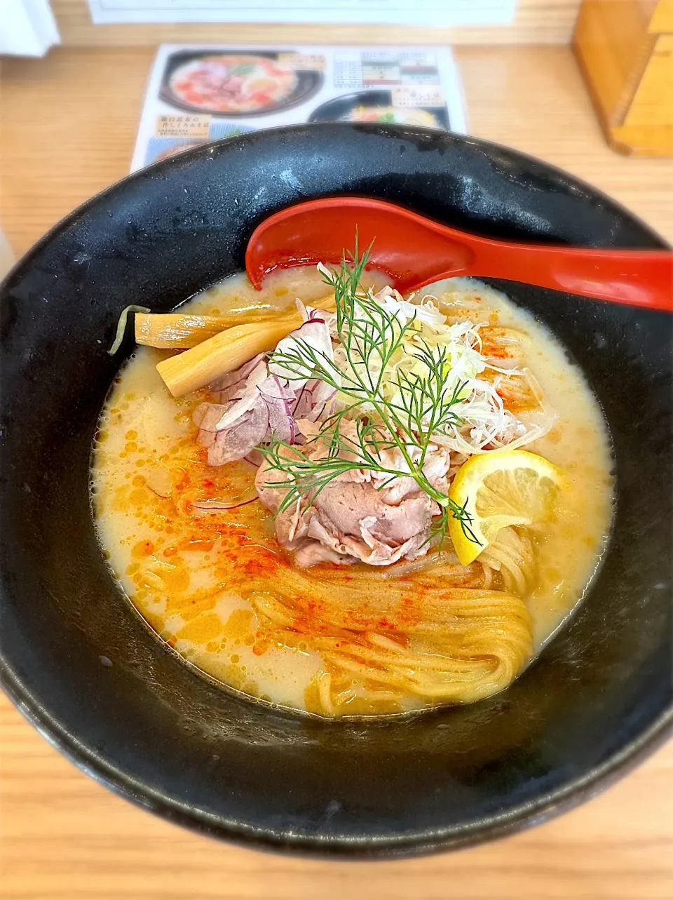オマール海老の冷しそば@焼きあご塩らー麺たかはし 北千住店|morimi32さん