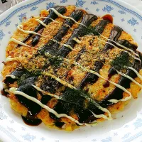 もやし大量消費レシピ【もやしとツナのお好み焼き】|アスママさん