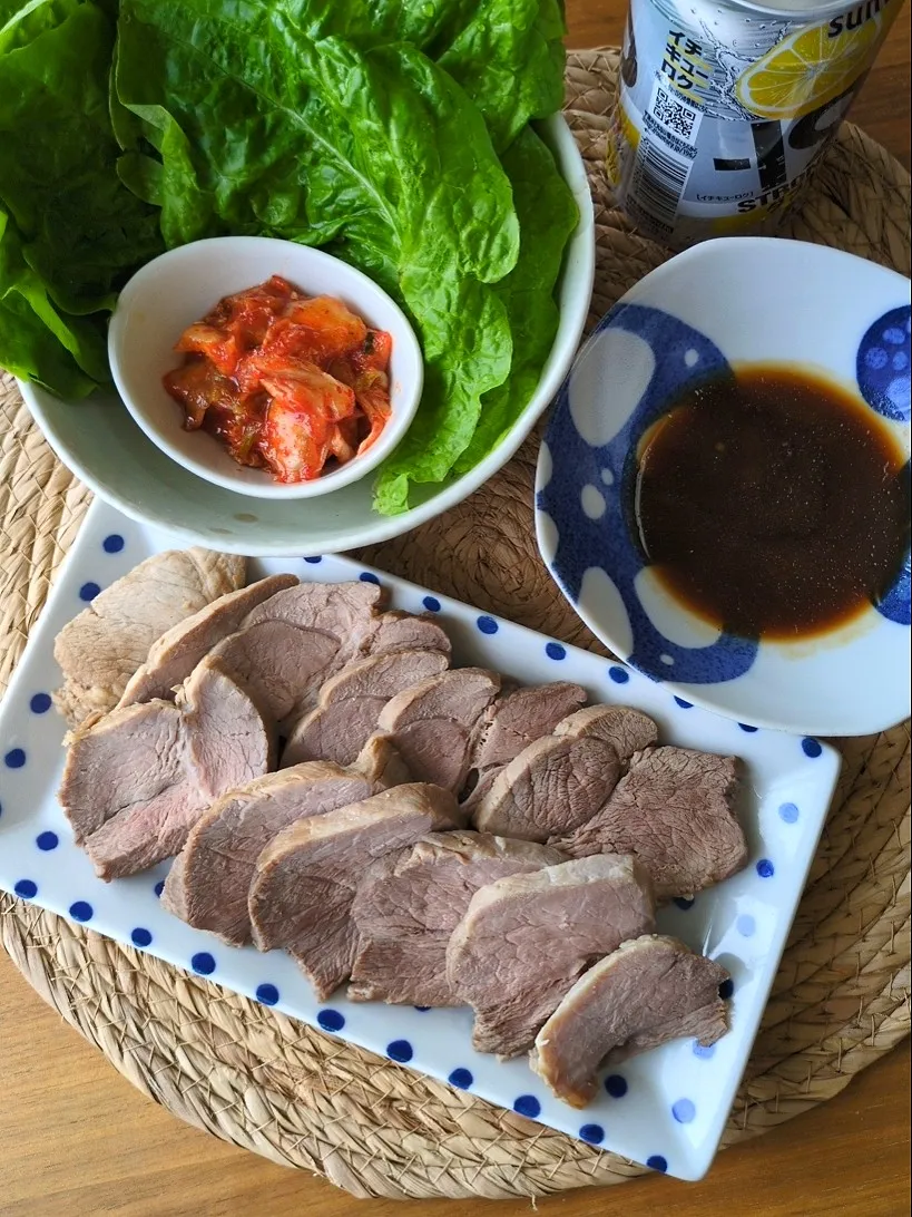 豚もも肉ﾚﾝｼﾞﾁｬｰｼｭｰ|まりおさん