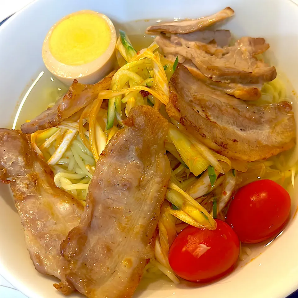 自家製鯛出汁塩冷製ラーメン|pranzoさん